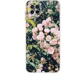 For Samsung Galaxy M32 Case Cover Soft Silicone TPU Back Cover For Samsung M32 M 32 SM-M325F Flower Clear Funda Phone Case