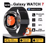 Relojes inteligentes para hombres For Android iOS original Watch 7 Smart Watch Men Custom Dial Sapphire 1.43 inch HD AMOLED Screen Voice Call NFC GPS Tracker Sport Watches 2025 New