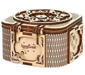 3D Wood Music Cue Box Puzzles Toys Set Kids & Adult DIY Assembling manual Clockwork Building Blocks Laser Cut for Storage Case