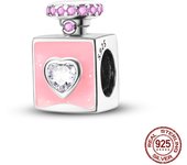 S925 Sterling Silver Perfume Charms Fit Original 3mm Bracelet&Bangle DIY Beads For Women Birthday Fine Jewelry Gift