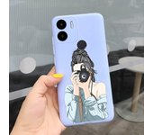 For Redmi A1 4G 2022 Case Women Fashion Pattern Soft Phone Case Back Cover For Xiaomi Redmi A1 Plus RedmiA1 A1+ Silicone Bumper