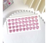 Account Scrapbooking Stationery Bling Decorative Sticker DIY Children Toys Love Heart Rhinestone 3D Crystal Diamond Sticker