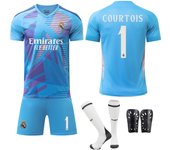 Children 2324 Real Madrid Home Jersey No. 9 Mbappe 5 Bellingham 7 Vinicius Football Uniform Sports Men's Suit