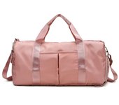 Bolso de hombro para ropa de zapatos, bolsa de almacenamiento de gran capacidad, separación seca y húmeda, bolsa de Yoga para gimnasio, bolsa deportiva cruzada, bolsa de viaje de mano