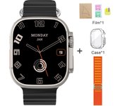 2025 New DT Ultra2 Smartwatch Bluetooth Call Compass ECG Detection Brightness Adjustment Sport Mode AMOLED Screen Compatible with Android IOS 4G Smartwatch