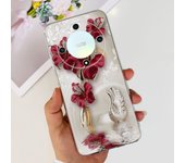 For Honor Magic 4 Lite Case ANY-LX1 ANY-LX2 ANY-LX3 Clear Cover Popular Flower Soft Silicone Funda For Honor Magic 5 6 Lite Para