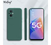 Candy Case For Oppo Reno 8 Lite 5G Case Original Liquid Silicone Back Case For Oppo Reno 8 Lite 5G Cover For Oppo Reno 8 Lite 5G