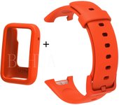 Watchband Sport Silicone Strap For Xiaomi Mi Band 7 Pro SmartWatch WristBand for Miband 7 Pro Bracelet Band Accessories + case