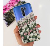For Xiaomi Redmi 9 Prime Case Fashion Marble Soft Silicone Transparent Phone Back Cover For Xiaomi Redmi 9 Bumper on Redmi9 Capa
