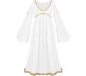 ChicTry Kids Girls Children Greek Goddess Costume Up & Role Play Fairy Party Carnival Halloween Dance Dress