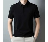 polos hombre manga corta ropa hombre Primavera summer New Men's Casual Waffle Short Sleeve Polo Shirt Fashion Solid Color Top