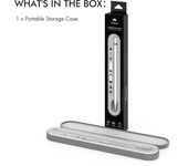 Magnetic Carrying Case Compatible With Apple Capacitive Stylus 2nd Generation And 1st Gen Pencil, Pencil Case Consists Of Hard PC Shell And Soft Silicone Inner