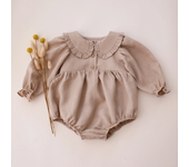 Baby Girl Clothes For 0-2Y Spring Soft Cotton Newborn Baby Girl Long Sleeves Romper Fashion Infant Clothing