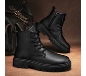 Four Seasons zapatos de los hombres botas Martin botas medianas Casual herramientas botas