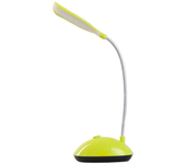 Lámpara de noche de lectura LED que funciona con batería, luz de mesa Flexible, interruptor plegable, luz de estudio para niños, oficina y estudiantes