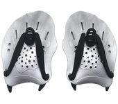 1 par de aletas de mano para entrenamiento de natación con Correas ajustables Paletas de mano para nadar Guantes de buceo palmeados con aleta de mano para hombres, mujeres y niños