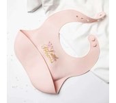 Baby waterproof silicone bib, soft, golden, constellation, gold-plated, cartoon, wearable, cute, nutritious