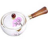 360° Rotation Tea Maker Porcelain Chinese Gongfu Tea Kettle Ideal Gift For Tea Lover