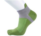 Cotton Men's Five Toe Socks Invisible Patchwork Five Finger Sports Socks Anti Friction Short Running Hosiery Spring/Summer