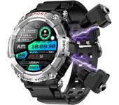 Reloj inteligente con auriculares multifunción Bluetooth llamada Smart Watch para hombres