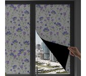 Thickened Blackout Glass Sticker Anti Light Leakage Full Blackout Light Blocking Film UV Protection Sunshade Film Apartment