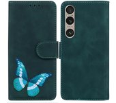 Carcasa de teléfono móvil estampada mariposa de moda con solapa magnética para Sony Xperia 1 5 10 L3 xz3 vi plus