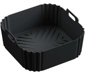 Square Silicone ers Ninja 41 40 81 80 Reusable  Basket for 5-8QT Air Fryer Accessories