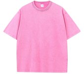 Camiseta lavada de algodón 100% para hombre, cuello redondode, manga corta, casual, básica, transpirab Classic tle para Deporte,