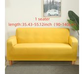 1pc Funda De Sofá De Color Sólido Con Una Funda De Almohada (núcleo De Almohada No Incluido), Funda De Sofá