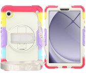 For Samsung Galaxy Tab A9 8.7 inch 2023 with Screen Protector & Shoulder Strap Hand Strap Stand Case
