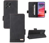 For Motorola moto e22 e22i G32 Edge 30 neo x30 50 fusión Lite pro plus 4G 2022 estuche de cuero a de arañazos de color sólido