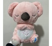 Koala relajante, nutria dormida, koala calmante y ansioso, nutria que respira, música portátil y juguete de peluche con ritmo ligero y volumen ajustable