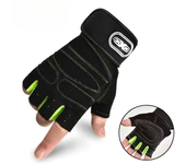 Guantes antideslizantes con mancuernas para hombre y mujer, Protector de muñeca para levantamiento de pesas, Crossfit, culturismo, entrenamiento deportivo, gimnasio