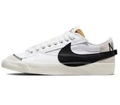 Leten Blazer 77 Jumbo Citrus Casual Retro Anti Slip Wear-resistant Low Top Board Shoes for Women and Men, White Green Work shoes