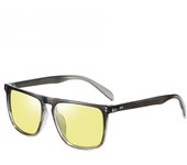 Nuevas gafas de sol polarizadas Gafas de PC, gafas de sol que cambian de color de uñas de arroz de moda y coloridas