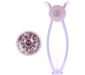 TIANTIAN Ladies Facial Hair Remover DIY Hair Spring Threading Epilator Electric Women's Beauty Epilator Lips Cheek Arm Leg Hair Removal Shaver Pull For Lip,Eyebrows,Leg,Smooth Removal