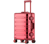 100% High quality all aluminum Travel Suitcase Rolling Luggage 24/29 inch Travel Trolley Luggage 20‘’Carry-On Cabin Suitcase