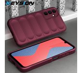 KEYSION Shockproof Case for Samsung A25 5G A15 A05S A04S Anti-skid Soft Silicone Phone Cover for Galaxy M54 M34 M14 5G M23 M52