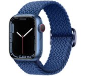 Strap For Apple Watch 44mm 40mm 45mm 41mm 38mm 42mm Elastic braided bracelet iwatch series 7 se 6 8 9 ultra 49mm band