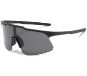 Bicycle riding glasses white frame transparent large frame outdoor sunglasses windproof sand ultraviolet sunglasses