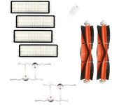 HEPA Filter + Side Brush + Main Brush for Xiaomi Vacuum for Roborock S50 S55 S6 S1 S2 Robot Vacuum Cleaner Parts Accessories