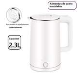 Hervidor De Agua Hogar De Gran Capacidad Anti-escaldado Apagado Automático Hervidor De Agua De Calentamiento Rápido Hervidor De Agua De Apertura Regalo