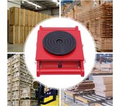 360° Rotation 6 Ton High Quality Heavy Duty Rollers Transport Chassis Armored Rollers Transport Roller Machine Transport Aid New