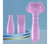 1pc 2-in-1 Quiet Pet Hair Dryer And Comb For Dogs, Hot Air Brush For Grooming And Hair Removal