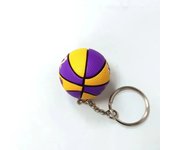3D basketball model keychain, sports fan souvenir, car decoration collection men's gift keychain