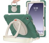 Funda con soporte y correa de mano para Samsung Galaxy Tab S9 FE, S8, S7, A9 Plus, A9 + 2023, 11 pulgadas, SM-X210, X215, A9, 8,
