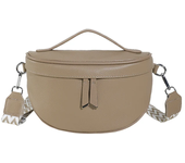 Bolso de pecho de cuero genuino de lujo para mujer, bolso cruzado de cuero de vaca de alta calidad con monedero pequeño, bolsos