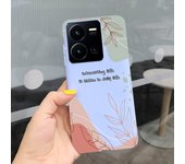 Flowers Pattern Cases For Vivo Y35 Case Vivo Y55 Cover Soft Silicone TPU Bumper Coque For VivoY55 Vivo Y 35 Shockproof Housing