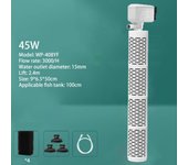 Water Purifier Silent Aquarium Filter Pump 3 in 1 Submersible Oxygen Air Pump Suction Cup White Aquarium Internal Filter Home