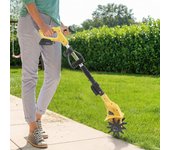Cordless Ground Hoe, Mini Ground Hoe, Motor Hoe, Small Tiller, Garden Tiller, Adjustable Handle, Garden Hoe, Wireless Cultivator